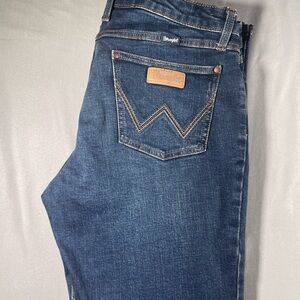 Wrangler Women's Boot Cut Jeans - Dark Blue